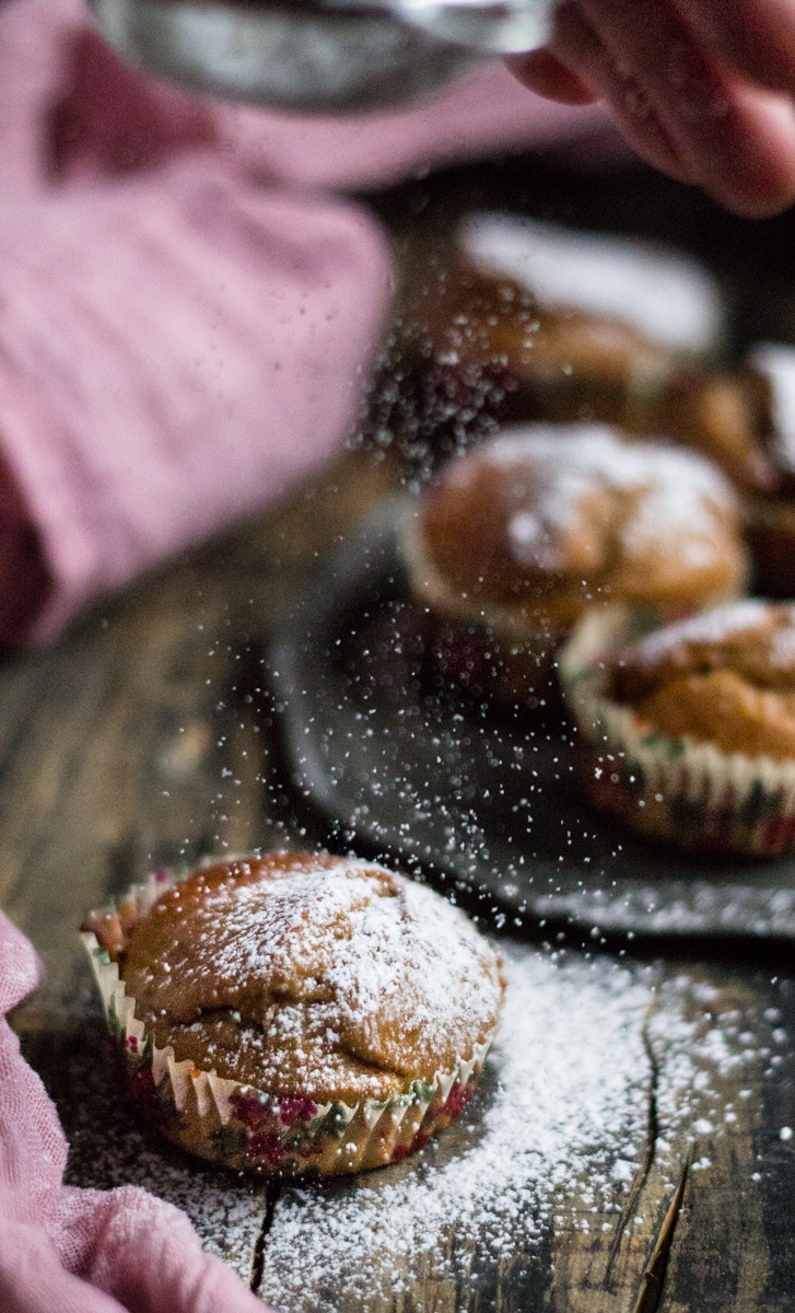 Muffin con castagne e miele - Cardamomo & co