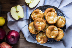Muffin alle mele e mandorle senza glutine - Cardamomo & co