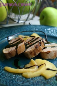 Medaglioni di filetto di maiale alle mele verdi - Cardamomo & co