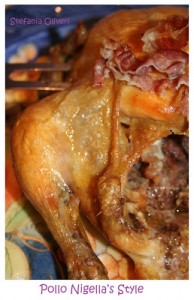 Pollo Nigella's Style cioè pollo con pancetta croccante - Cardamomo & co