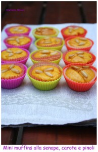 Muffins salati alle mandorle, carote e senape - Cardamomo & co