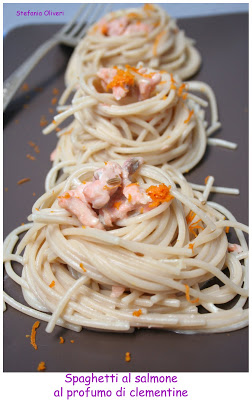 Spaghetti al salmone, senza glutine - Cardamomo & co