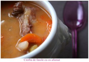 Zuppa di fagioli con carne affumicata rumena - Cardamomo & co