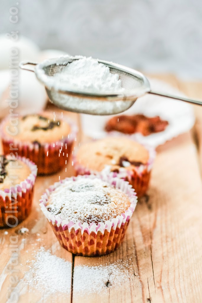 Muffin ricotta e cioccolato - Cardamomo & co