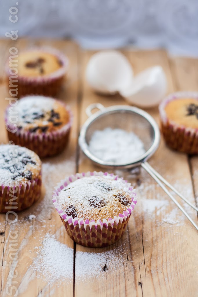 Muffins SENZA glutine, burro e zucchero raffinato - Cardamomo & co