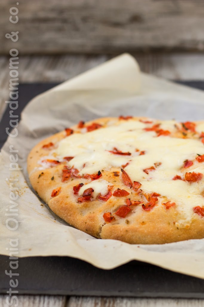 Pizza senza glutine con lievito madre - Cardamomo & co