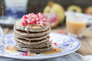Pancakes grano saraceno con caramello salato - Cardamomo & co