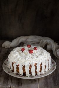 Chiffon Cake alla crema di ciliegie e panna - Cardamomo & co