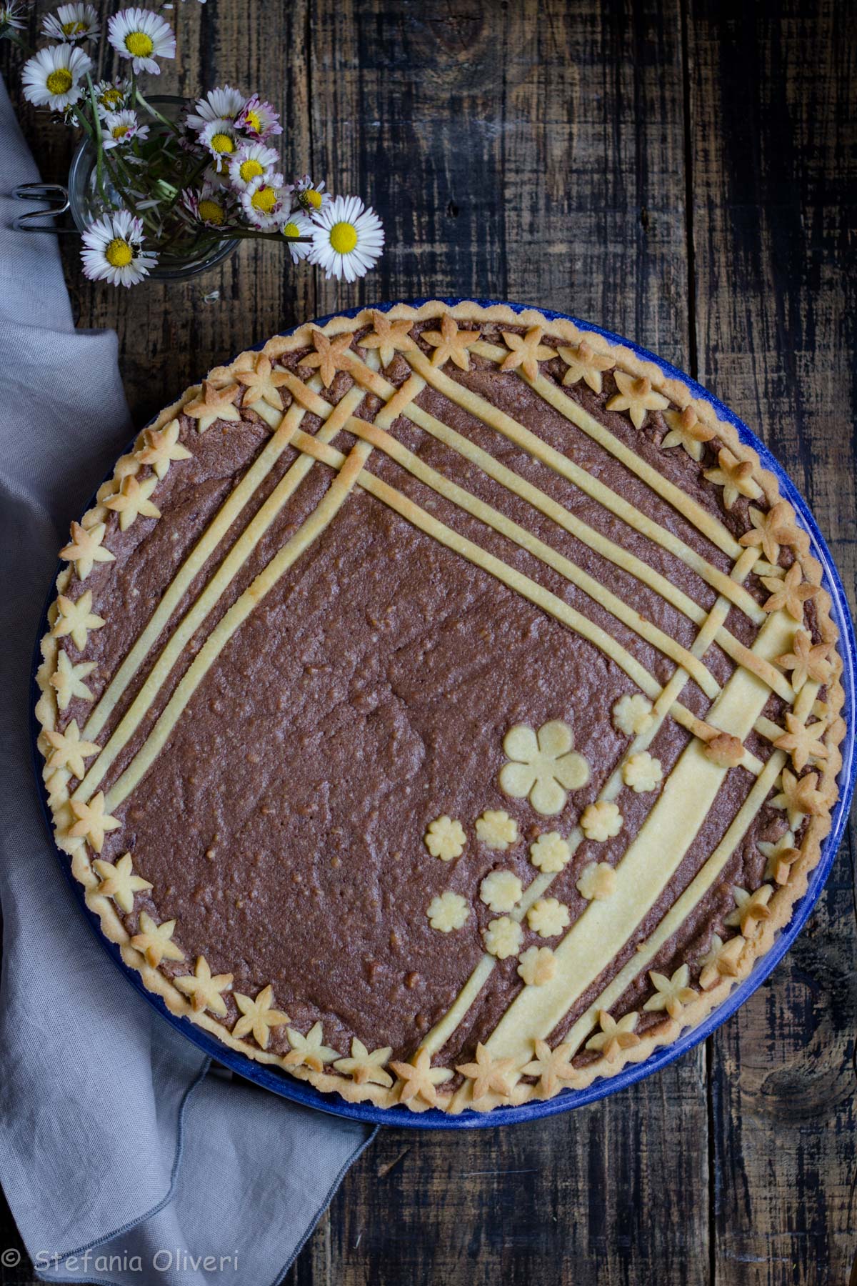 Crostata Con Ricotta E Nutella Senza Glutine Cardamomo Co